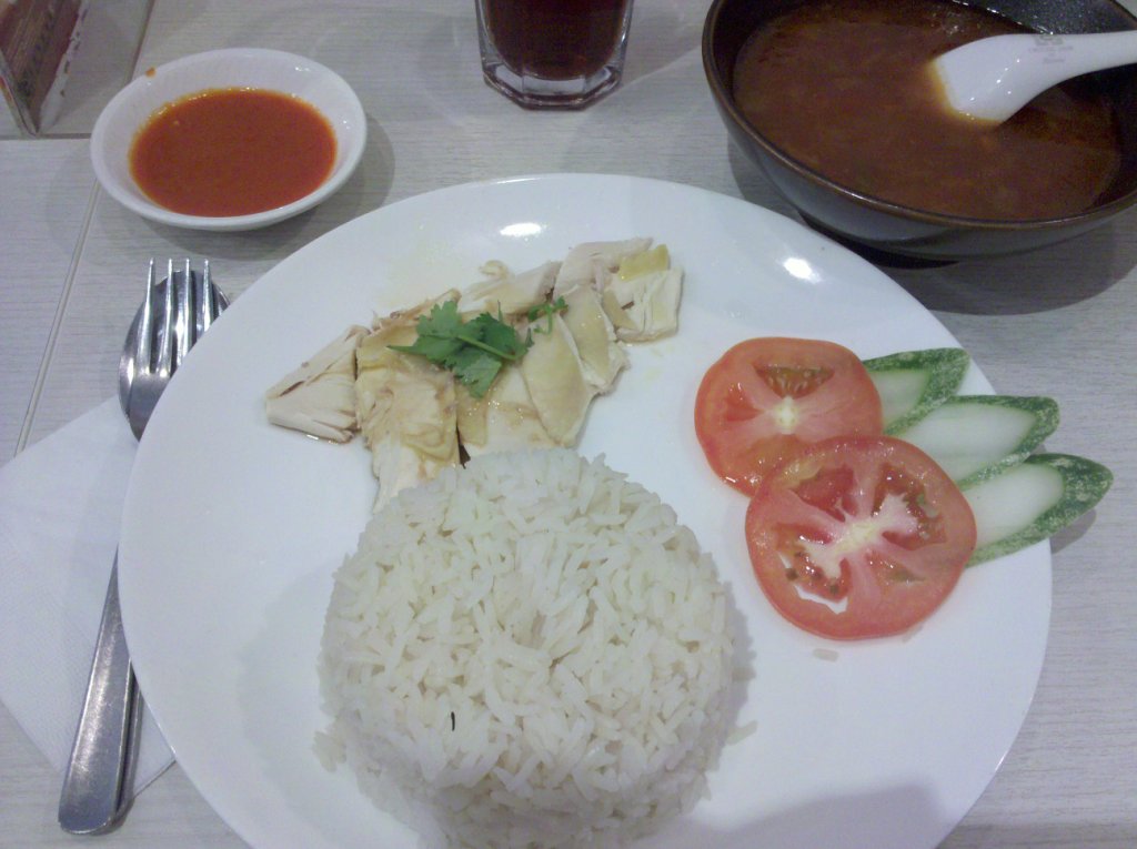 Crystal Jade Chicken Rice... Expensive and not nice... =p