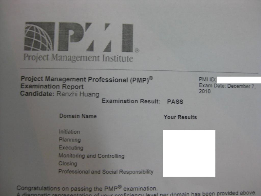 I passed my PMP!!!! muahahaha!