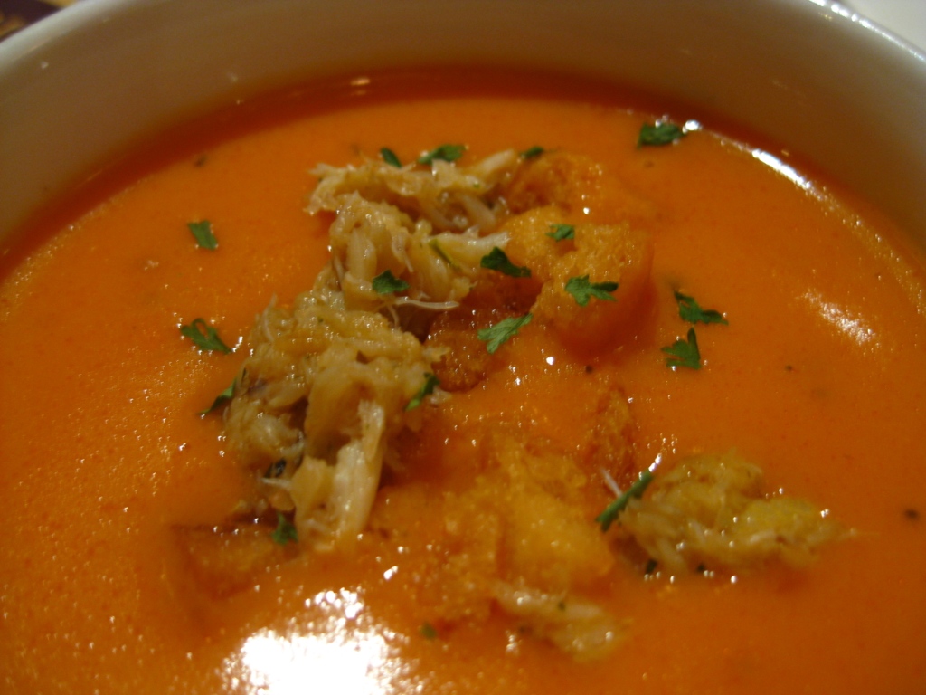 crab soup...