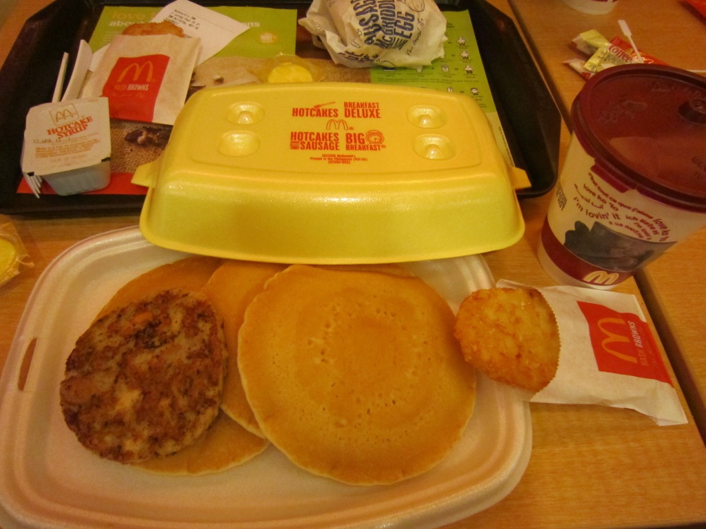 Hotcakes with Sausage!
