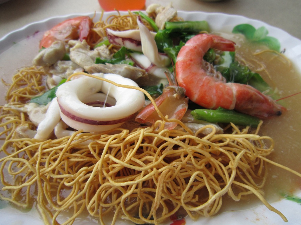 Seafood Noodles!