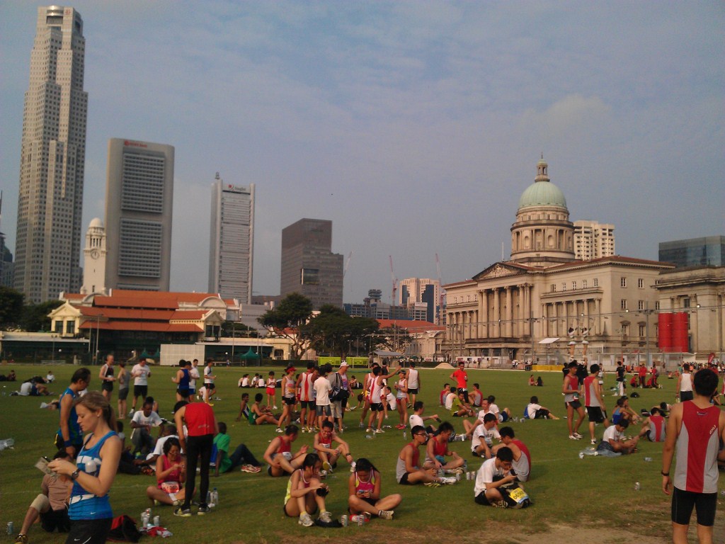 Nice view from the Padang!