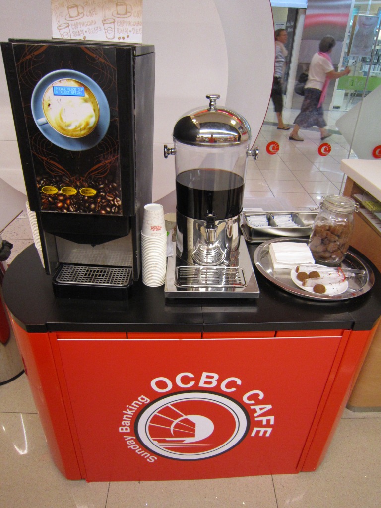 I love this cafe! haha! love OCBC!
