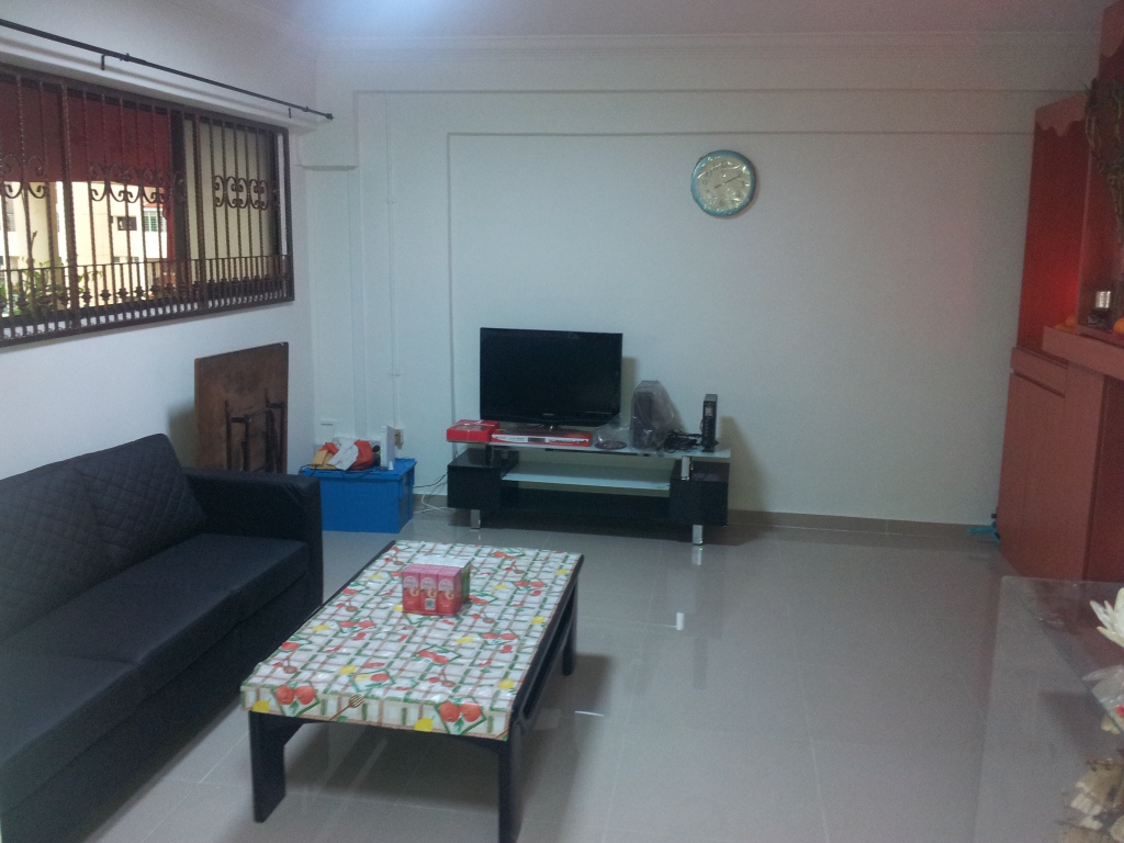 Living room is so much more spacious! Minimalist is good!