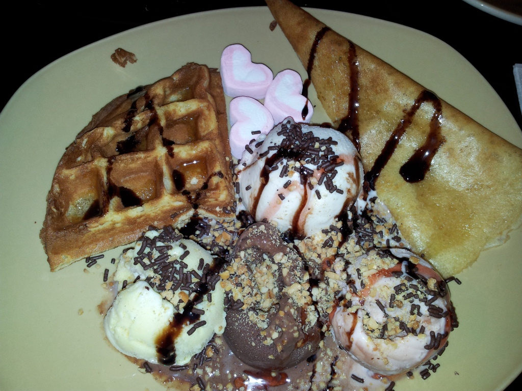 Waffles, Crepes and Ice cream!!!