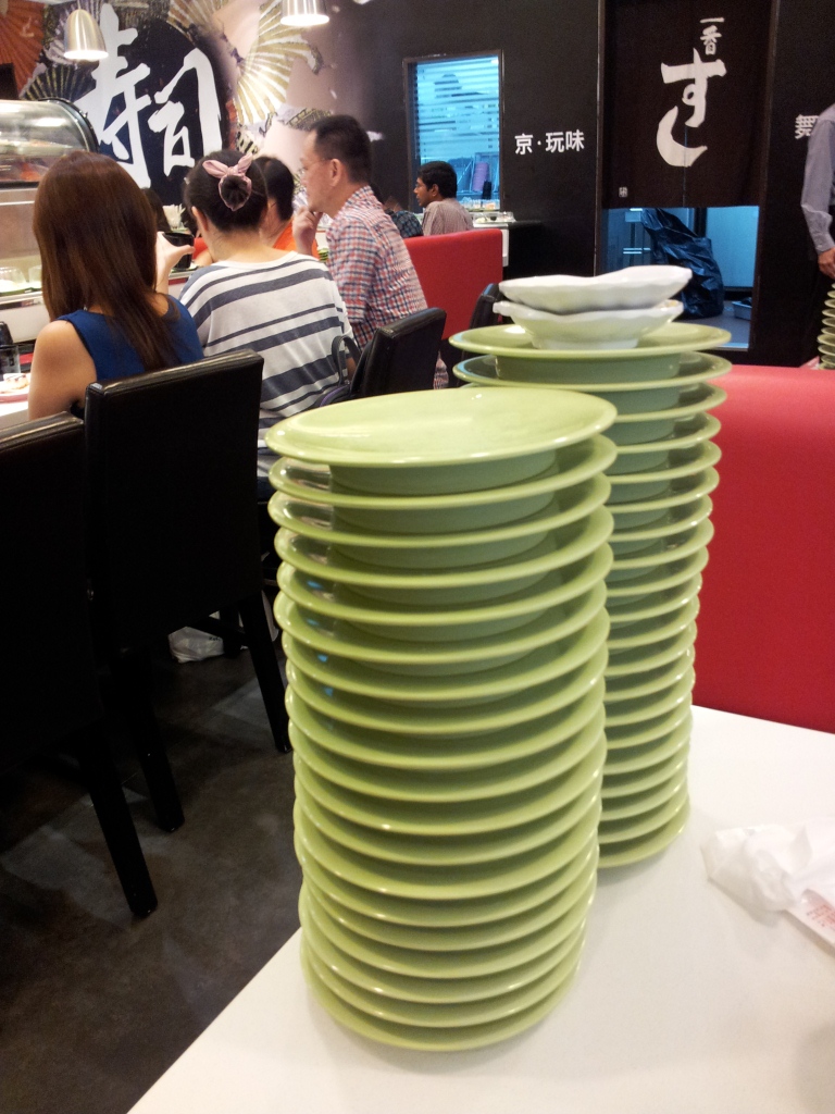 45mins, 4 men, 50 plates!!!
