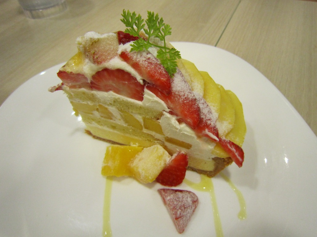 Dessert!!! Strawberry mango!!!