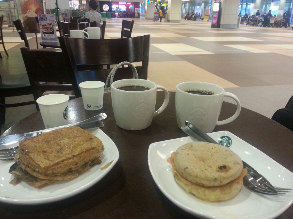 Breakfast at Airport!