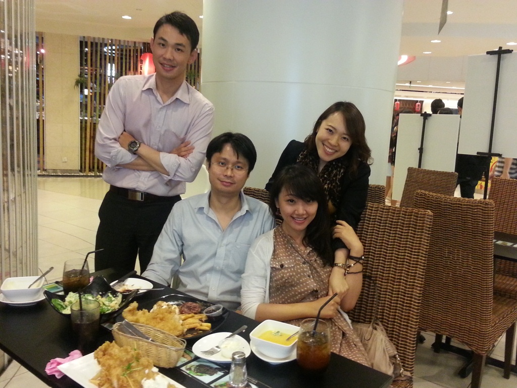 Catching up with Zhang Man and friends! =)