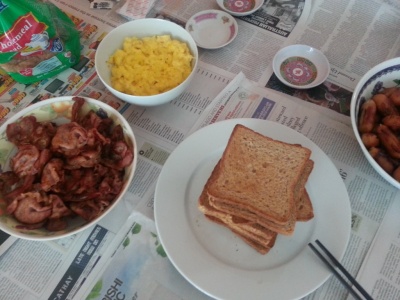 Western style lunchie! 