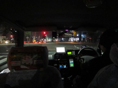 First time taking cab in tokyo!!!
