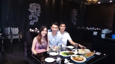 Dinner with Z and GS!!! =)