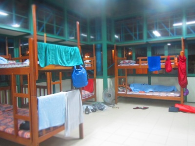 Our dorm... with lotsa mosquitoes!!! 