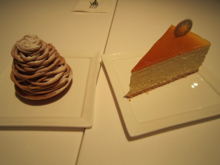Mont Blanc VS Cheesecake...