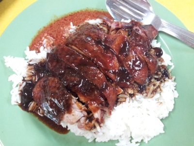 Simply Roast duck and rice… (chilli no count ok!)
