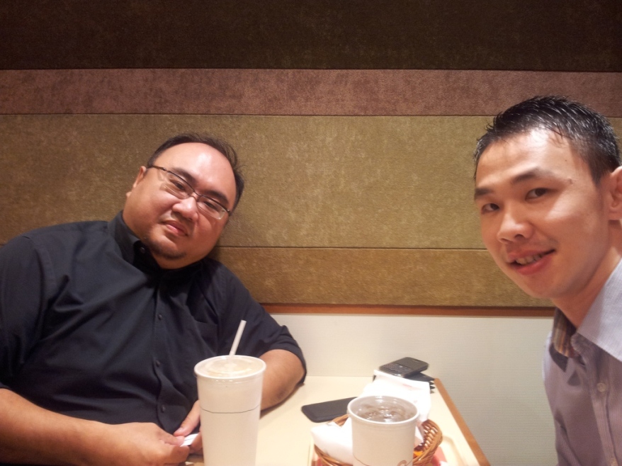 Catchup with Yeow Chong!!! =)